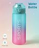 ZOE Sports Water Bottle|BPA Free|Leak Resistant|Freezer Safe| 700 ml|Perfect for School Kids & Outdoors|Blue+Pink