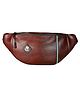 Mike Urban Trekker Waist Pack Brown - Height - 4 inch