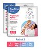 Bonfino Premium Pants With Absorbent Pore Technology New Born Pack of 2 - 70 Pieces