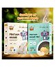 Burpease Combo Of Pratham Aahaar & Apple Flavour - Goodness Of Apple - No Preservatives - 400g+ 400g