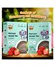 Burpease Combo Of Pratham Aahaar Pro -Strawberry Flavour i Goodness Of Strawberry - No Preservative -   Pack Of 2 - 400g+400g