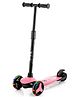 JoyRide EL GOZO LED Kick Scooter for Kids, Smart 3 Wheel Kids Scooter with 4 Height Adjustable Handle, Runner with Led PU Wheels & Brake