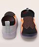 Priaansha Kids Mesh Detailed Colour Blocked Slip On LED Shoes - Grey