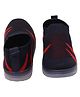 Priaansha Kids Mesh Detailed Slip On LED Shoes - Navy Blue