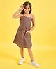 Stylo Bug Sleeveless Checked Dress - Multi Colour
