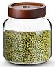 Bergner Acadia Borosilicate Glass Jar 1300 ml