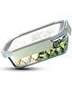 Bergner Smart Lock Borosilicate Rectangular Food Container 1 L