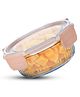 Bergner Smart Lock Borosilicate Round Food Container 400ml