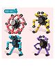 NHR Spinner Fingertip Toys for Kids Transform Robot Stress Relief Toys Pocket Toys Boys and Girls Gift Birthday Party Games (4 PCS in 1)