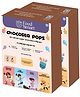 Feed Smart Chocolita Pops | Healthy Lollipop | Creamy Peanut Butter, Rice Krispies, Plain Chocolita, Nutty Gritty Flavours | No Palm Oil | High Protein | No Refined Sugar | 4 Pcs | Pack of 2