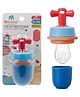 Cots and Cuddles Fruit & Food Feeder BPA-Free Soft Silicone Chewing Nibbler for Infant Babies