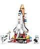 Sanjary Space Shuttle Rocket Launch Building Educational Construction Learning Blocks Set for Kids 404 Pcs - color design may vary