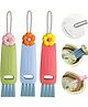 Cots and Cuddles Flower Design 3-in-1 Cleaning Brush (Pack of 3)