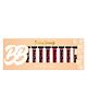 Baked Beauty Nude Palette Matte Long Lasting Liquid Lipstick Infused with Vitamin E & Jojoba Oil Set of 9, 1.5ml each