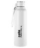Cello Puro Steel-X Benz Insulated Inner Steel Outer Plastic Water Bottle White - 650 ml