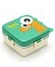 Cots and Cuddles 5 Compartment 1100ml Transfer Proof Lunch Box with 70ml Salad Cup (Green)