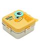 Cots and Cuddles 5 Compartment 1100ml Transfer Proof Lunch Box with 70ml Salad Cup (Yellow)