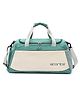 Storite Nylon 51 cms Imported Travel Duffle Bag Multi- Pocket Sports Shoulder Bag for Women with Wet Pocket & Shoe Compartment Weekender Overnight Travel Luggage Bag (Green/White - 51x22x26 cm)