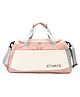 Storite Nylon 51 cms Imported Travel Duffle Bag Multi- Pocket Sports Shoulder Bag for Women with Wet Pocket & Shoe Compartment Weekender Overnight Travel Luggage Bag (Pink - 50 x 22 x 28 cm)