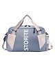 Storite Nylon 47 Cm Imported Travel Duffle Bag, Sports Shoulder Bag for Women with Wet Pocket & Shoe Compartment Weekender Overnight Luggage Bag (Blue,47x20x28 cm)