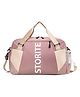 Storite Nylon 47 Cm Imported Travel Duffle Bag, Sports Shoulder Bag for Women with Wet Pocket & Shoe Compartment Weekender Overnight Luggage Bag (Pink,47x20x28 cm)