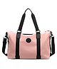 Storite Nylon 35 cm Luggage Travel Duffle Bag for Women, Sports Shoulder Bag for Women with Wet Pocket Weekender Overnight Luggage Bag, Trendy and Stylish. - (Pink, 42 x 15 x 35 Cm)