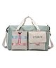 Storite Nylon 45 cms Imported Travel Duffle Bag Muti- Pocket Sports Shoulder Bag for Women with Wet Pocket & Shoe Compartment Weekender Overnight Travel Luggage Bag (Pista Green -45cmX31cmX17cm)