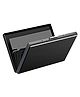 Storite 6 Slots RFID Protected Metal Credit Card Holder Wallet(Shiny Black,9.5 x 6.5 x 1.3 cm)