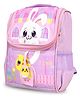 Storite Cute Rabbit Backpack for Kids Girls Stylish Durable Water-Resistant Backpack for Girls Kids Birthday Pink - Height 12.2 Inch