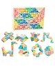 Cots and Cuddles 24-Piece Snake Puzzle Fidget Toy for Kids