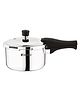 Bergner Trimax Triply Stainless Steel Pressure Cooker with Outer Lid, 2 L