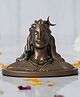 eCraftIndia Handcrafted Polyresin Bronze Adiyogi Shiva Statue Hindu God Idol
