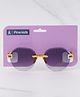 Pine Kids Free Size Sunglasses - Black & Gold