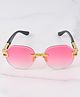 Pine Kids Free Size Sunglasses Transparent - Pink