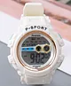 Pine Kids Free Size Digital Watch - White