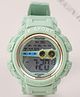 Pine Kids Free Size Digital Watch - Light Green