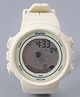 Pine Kids Free Size Digital Watch - Cream