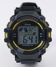 Pine Kids Free Size Digital Watch - Black & Yellow