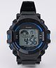 Pine Kids Free Size Digital Watch - Black & Blue