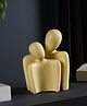 The Artment Sacred Bond | Artifacts for Home Decor, Living Room, Showpiece - Yellow (Pack of 2)