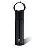 Bergner Walking Curv & Carry Thermosteel Hot & Cold Flask, 500 ml, Black