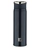 Bergner Walking Thermosteel Hot & Cold Bottle, 450 ml, Black