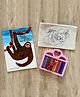 Little Canvas DIY Colouring Mummy and baby Sloth Pouch