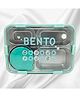 LuvLittle BENTO 4 Compartments with Soup Cup Leakproof Stainless Steel Lunch Box (900ml)-GREEN