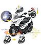 Azhari Diecast Motorcycle Superbike with Lights and Sound toy for Kids Color May Vary