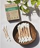 Almitra Sustainables Bamboo Cotton Buds (Pack of 2 Boxes) - 50 Pieces Each
