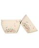 Earthism Eco-Friendly Bamboo Fibre Pasta|Salad|Fruit|Maggi Bowls 14 x 7 cm - Set of 4 (Spring, Beige)