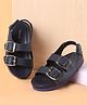 Babyoye Sandals with Velcro Closure Solid Colour - Navy Blue