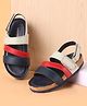 Babyoye Sandals with Velcro Closure Solid Colour - Navy Blue