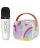 Bunie Unicorn Theme Karaoke Speaker with Mic, Voice Recording, Bluetooth and USB Wire